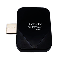 Tuner TV mobile DVB-T2 avec USB Type-C, Plug & Play pour tablettes/téléphones Android, mini-récepteur portable pour TV numérique