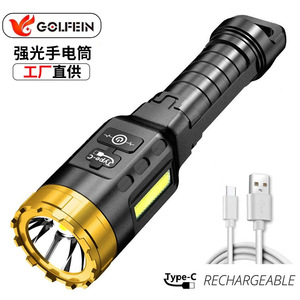Streetwise Rechargeable <b>Flashlight</b> Type C Fast Charging <b>LED</b> Emergency Outdoor Use - Product Image 4
