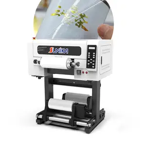 Sunika stampante per etichette di cristallo ad alta risoluzione Mini stampante UV a getto d'inchiostro da 30cm con componenti di base del cambio epison I3200