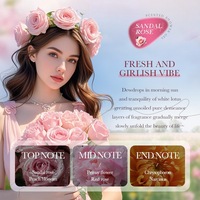 Gel Douche SADOER Bois de Santal Blanc et Rose 1000ml Nettoyage en Profondeur Hydratant Lissant Parfum Longue Durée pour Femme