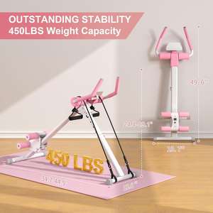 Wellshow <span class=keywords><strong>Ab</strong></span> Machine-Posavasos <span class=keywords><strong>Ab</strong></span> ajustable <span class=keywords><strong>para</strong></span> entrenamiento de fuerza central, equipo de entrenamiento Crunch de gimnasio en casa - Product Image 6