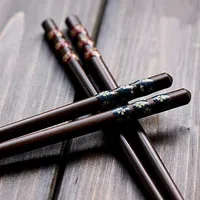 2022竹と木製の箸はフィリピンで人気のキッチンで使用されています