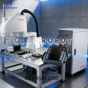 หุ่นยนต์ CLAWROBOT KR 6 R700 Z200-2 CS KUKA SCARA น้ำหนัก 6 กก. ระยะเอื้อม 700 มม. สำหรับโรงงานอัจฉริยะ ระบบอัตโนมัติในการหยิบจับ คัดแยก และบรรจุภัณฑ์ - Product Image 3