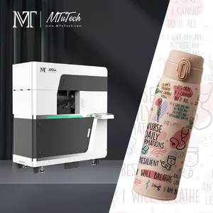 MTuTech Versatile 360 Rotary UV Water Bottle Vacuum Flask Printer Printing on Baseball Golf