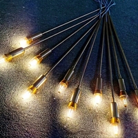 Lustre à 10 têtes Starlight, guirlandes lumineuses décoratives pour la mise en scène de mariage, décoration de plafond pour fête et fond de scène de mariage