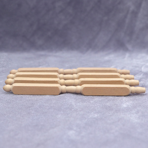 Muebles en miniatura para casa de muñecas 1:12, accesorios para microescenas, pilares lisos a escala 1/6, 4 piezas en 1 bolsa - Product Image 4