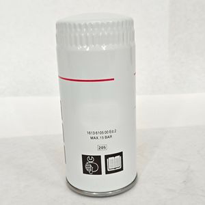 Cartouche de purification d'huile en papier haute résistance 1613610500, composant de nettoyage de fluides de précision pour compresseur d'air industriel à vis L - Product Image 3