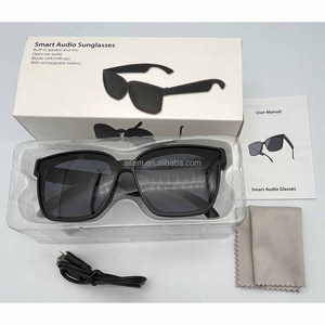 Wholesale Smart Audio Sun Glasses for Men AI Designer Glasses Outdoor Sports Intelligent Driving Sunglasses Earphones OEM ODM - Product Image 3