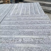 Paneles de Revestimiento de Paredes y Baldosas de Piso a Precios Ultrabajo, Hechos de Piedra de Granito Gris Natural