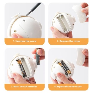 Juguete Interactivo Eléctrico Multifunción para Gatos, Pelota Saltarina Irregular Automática, Tipo <span class=keywords><strong>YoYo</strong></span> - Product Image 4