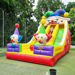 Tobogán inflable de payaso para niños, tobogán inflable para fiestas al aire libre, casa de brinco inflable para niños. - Product Image 2