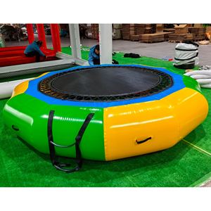 Trampoline aquatique gonflable <span class=keywords><strong>de</strong></span> qualité commerciale, <span class=keywords><strong>station</strong></span> <span class=keywords><strong>de</strong></span> rebond flottante multi-personnes pour piscine <span class=keywords><strong>de</strong></span> jardin, fête au lac - Product Image 1