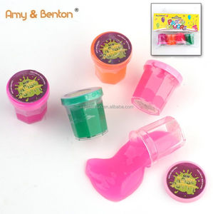 Amy & Benton 4Pcs Mini Colorful Noise Putty Slime Relief Stress Toys Squeeze Toys Party Favors pour enfants et adultes - Product Image 6