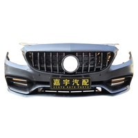 Pare-chocs avant d'origine et utilisé pour Mercedes Benz C63 AMG W205 avec radiateur Pare-chocs de voiture haut de gamme