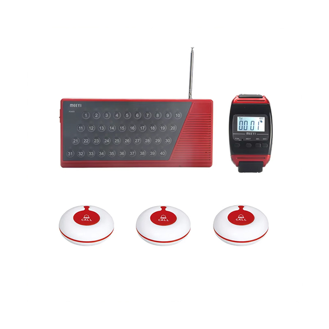 Wireless Restaurant Buzzer Caller Table Call Button Waiter Pager System