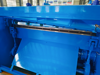 Machine à moletter les tôles métalliques industrielles avec moteur haute puissance pour la fabrication de plaques diamantées, plaques à carreaux et plaques antidérapantes