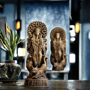 Figurines de décoration d'intérieur en résine nordique Angel, faites à la main, peintes à la main, légendes mythologiques, accessoire - Product Image 3