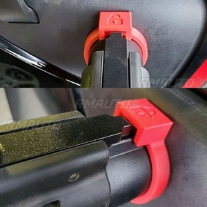 Pour Tesla TE-SLA, Anneau anti-traction pour tête de charge J1772 standard américain, Pièce de modification extérieure pour verrouillage du chargeur - Product Image 5