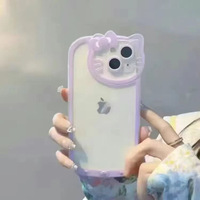 Coque pour Apple 16 Pro Max, style Instagram, chat mignon, coque d'appareil photo, TPU, étanche, transparente, iPhone 15 Plus, étui de téléphone portable