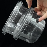 250 450 Ml Mini Plastic Snoepdoos Recyclebare Voedselverpakking Fruit Plastic Doos Container