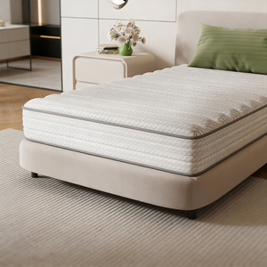 Custom Size Breathable Foam Mattress OEM <b>Bedding</b> Solution for Apartment Hotel Bedroom Furniture Projects Cotton Cover 30cm - Product Image 1