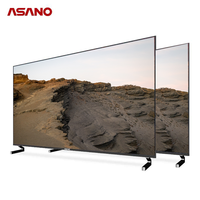 Harga grosir televisi 4K Tv pintar 43 inci efisien energi Android 4K Smart Led Mini 75 65 50 inci Tv