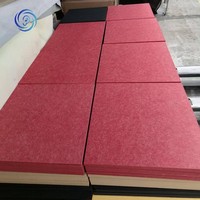 Panneau acoustique, panneaux anti-bruit, PET, revêtement mural acoustique 3D, panneau décoratif, insonorisation, panneau acoustique