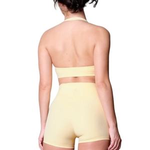 Sujetador Deportivo Halter de Alto Impacto con Diseño Personalizado para Mujer, Cómodo, Acogedor, Ecológico, Talla Grande, Ropa Deportiva Transpirable - Product Image 2