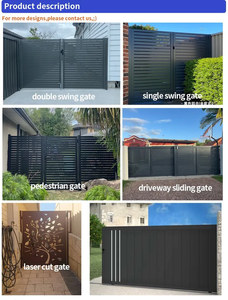 Fabricants <span class=keywords><strong>de</strong></span> portails coulissants automatiques électriques en aluminium pour l'extérieur, panneaux <span class=keywords><strong>de</strong></span> <span class=keywords><strong>portail</strong></span> coulissants en métal, clôture <span class=keywords><strong>de</strong></span> sécurité et portails coulissants - Product Image 6