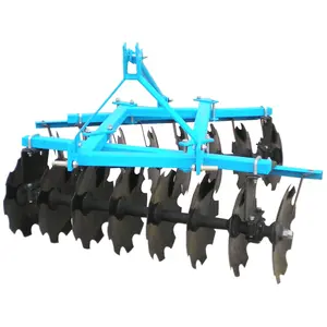 Agricultural Machinery Equipment 12 blade disc harrow, Tractor Implement Working Width 1.1m Light Duty Disc Harrow