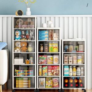 New Design <b>3</b>/4/5 Layers Foldable Rectangle Carton Modern PP+<b>PS</b> Plastic Storage Box Multifunctional Collapsible Shoes Organizer - Product Image 1