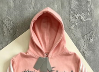 Sweat à capuche unisexe style street punk américain, décontracté et sportif, avec fermeture éclair, imprimé dessin animé, tendance et confortable pour l'hiver