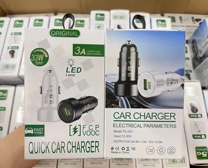 ที่ชาร์จในรถยนต์ QC3.0 33W รองรับการชาร์จเร็วมากพร้อมพอร์ต USB 1พอร์ตอะแดปเตอร์ที่ชาร์จในรถยนต์สำหรับ Samsung/Xiaomi/OPPO/VIVO - Product Image 4