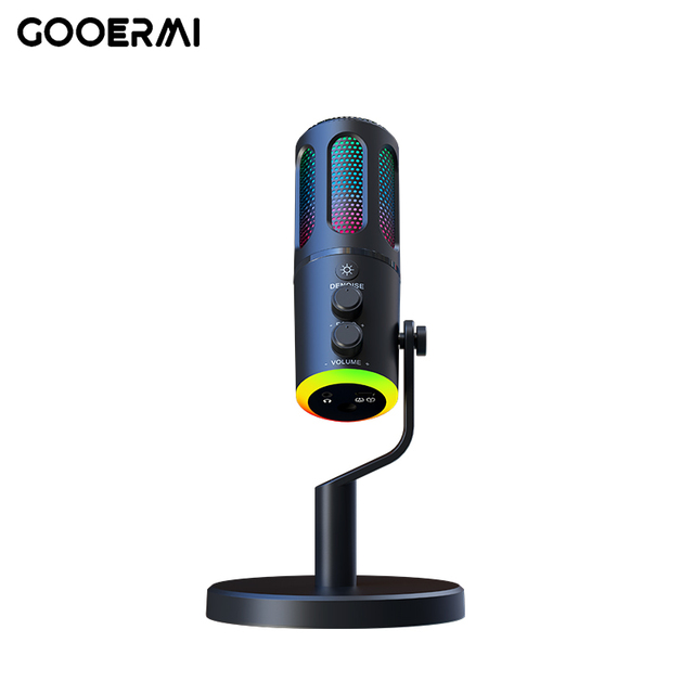 MIM-SU8 USB Podcast Microphone Condenser Recording Microphone for PC Game Cardioid Studio Recording Streaming Microphone