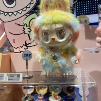 POP MART LABUBU the MONSTERS PIN pour la série LOVE, pendentif en vinyle et peluche, boîte mystère, boîte surprise, jouets, poupée, figurine d'anime mignonne