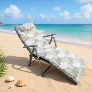 TUMBONA 55X180CMX4CM-7 Tapis de plage en éponge premium + coton tissé pour coussins de siège et oreiller - Product Image 2