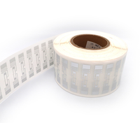 Étiquette RFID UHF personnalisée en usine 860-960 MHz UCODE 9xe U9, autocollant intelligent pour le commerce de détail, pour vêtements