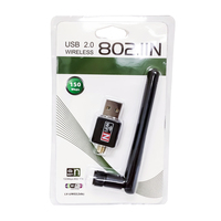 Carte réseau sans fil USB WiFi avec puce 8188 Transmetteur et récepteur sans fil 150M
