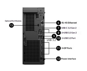 Ordinateur de travail graphique miniature <span class=keywords><strong>Dell</strong></span> Pro Max Micro FCM2250 d'origine avec Ultra9-285, 32 Go de RAM, 1 To de SSD - Product Image 3