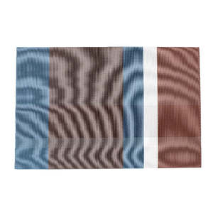 Sets de table modernes et élégants en PVC tressé écologique et durable avec fonction de sous-verre isolant creux 30x45cm <span class=keywords><strong>Tapis</strong></span> de <span class=keywords><strong>cuisine</strong></span> - Product Image 5