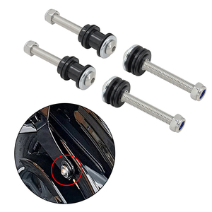 Pernos de montaje de barra trasera de liberación rápida para motocicleta, Kit de Hardware de instalación de portaequipajes trasero para Harley XL883 XL1200 X48 - Product Image 3