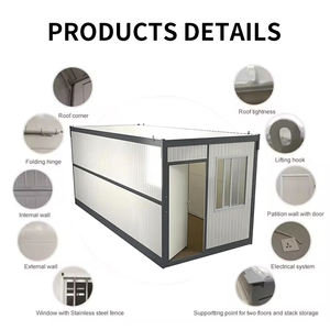 Casas Contenedor de Acero de Fácil Montaje a Precio de Fábrica, Microcasas Económicas, Diseño Contemporáneo Plegable y Empacable, Más de 5 Años de Durabilidad - Product Image 4