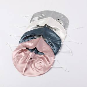 Masque facial en soie 22 Momme Masque d'été en feuille de protection UV Style sans anneau en acier Masques en soie de protection solaire à l'<span class=keywords><strong>acide</strong></span> <span class=keywords><strong>hyaluronique</strong></span> - Product Image 1