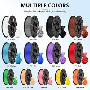 เส้นใยสำหรับเครื่องพิมพ์ 3 มิติ 1 กก. วัสดุความเร็วสูง สีขาว PLA+ วัสดุสิ้นเปลือง 1.75 มม. คุณภาพเรียบเนียน ทนทานสูง วัสดุสิ้นเปลืองสำหรับ FDM - Product Image 6
