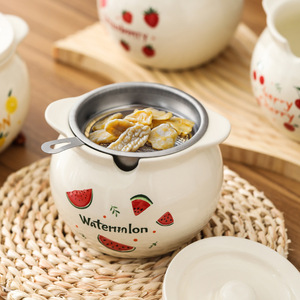 โถเซรามิคลายผลไม้ Mystic Arts รุ่น 2333C ภาชนะเก็บอาหารสุญญากาศ อุปกรณ์ครัว - Product Image 2