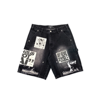 Shorts en jean MIXED EMOTION 2026SS – Vêtements pour hommes de créateur haut de gamme, style streetwear – Pantalons en coton pour hommes, grandes ventes