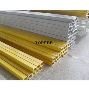 Perfil Pultruido de FRP Resistente a la Corrosión, Tubo Cuadrado de FRP - Product Image 5