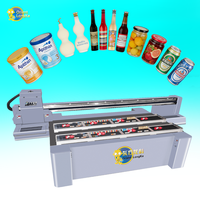 Impresora UV de Cama Plana en Oferta, Modelo 2513 con Cabezales I3200 G5 G6 para Impresión en Botellas de Vidrio, Acrílico, Cajas de Regalo y Embalajes
