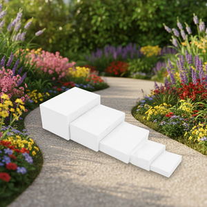 ชุดกล่องอะคริลิคสี<span class=keywords><strong>ครีม</strong></span>ขาวทรงสี่เหลี่ยมผืนผ้า 5 ชิ้น สำหรับติดผนัง ใช้เก็บลูกกอล์ฟและของสะสม - Product Image 4