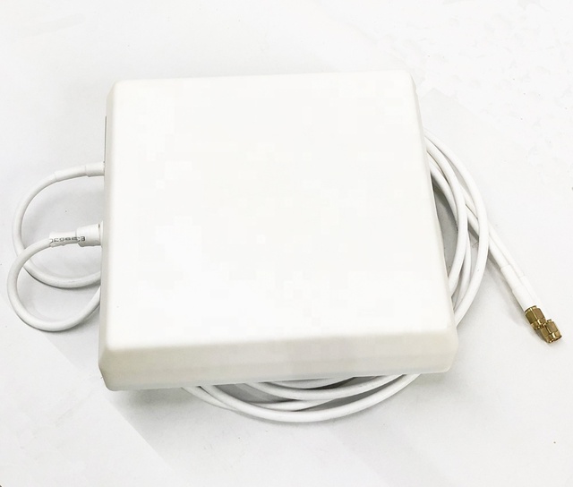 YC YCP-2917-13 4G Waterproof ABS Outdoor Panel WiFi Antenna 2x Connector 698-2700MHz Frequency Range Flat Directional Design
